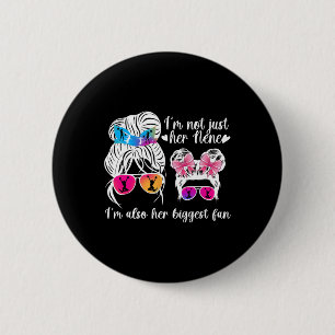 Her Biggest Fan Cheer Nene Of A Cheerleader Nene 6 Cm Round Badge