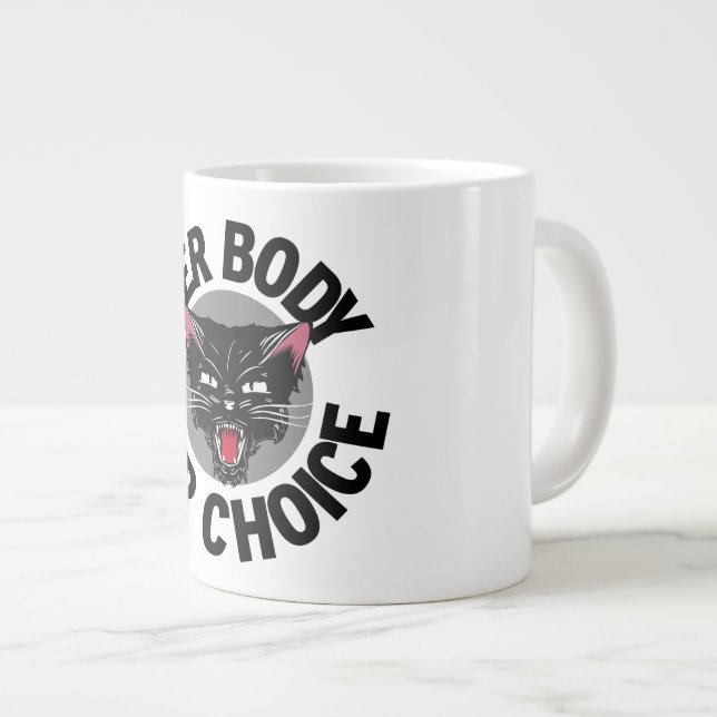 Her Body Her Choice Mug (Front Right)