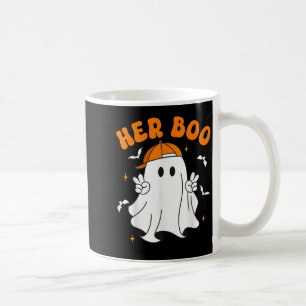 Her Boo & His Boo Funny Matching Halloween Cou Coffee Mug