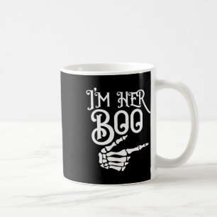 Her Boo Im His Ghoul Spooky Ghost Halloween Couple Coffee Mug