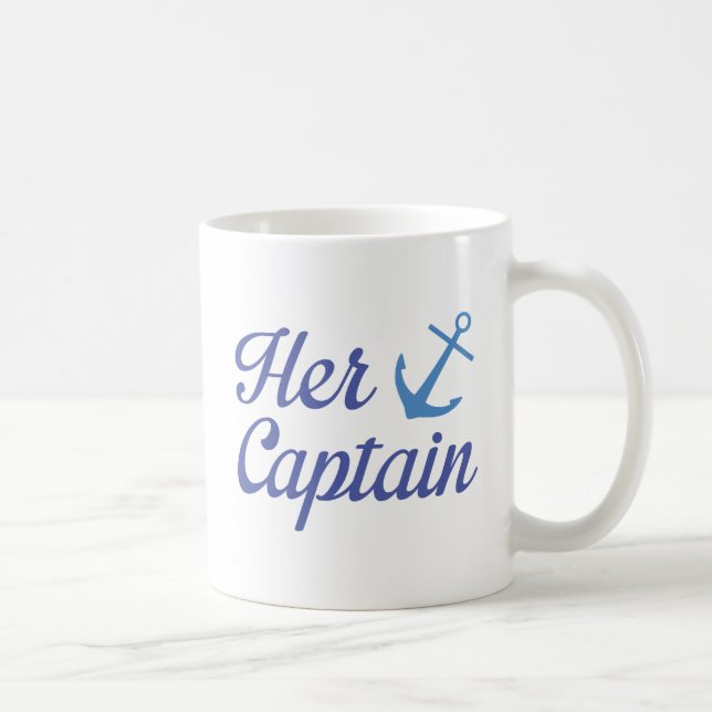 Her Captain Coffee Mug (Right)