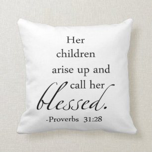 Her Children Arise Up and Call Her Blessed Cushion