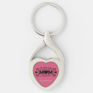 Her children call her blessed Mother's Day Key Ring