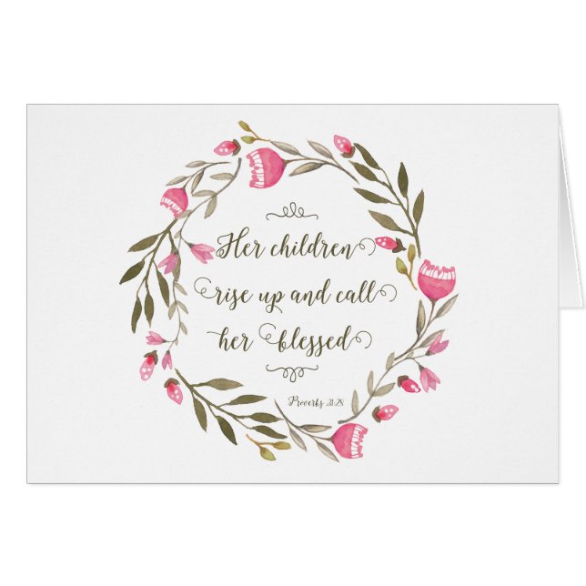 Her Children Rise Up & Call Her Blessed (Front Horizontal)