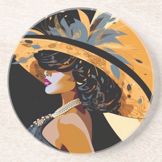 HER CROWN #1 COASTER (Front)