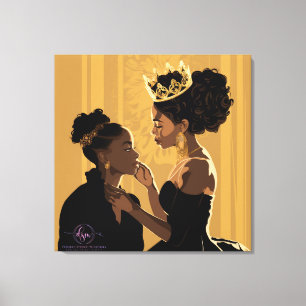 HER CROWN #2 CANVAS PRINT
