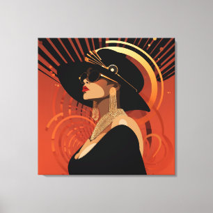 HER CROWN #3 CANVAS PRINT