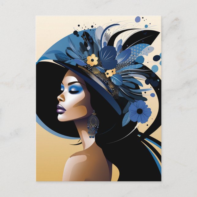 HER CROWN #9 POSTCARD (Front)