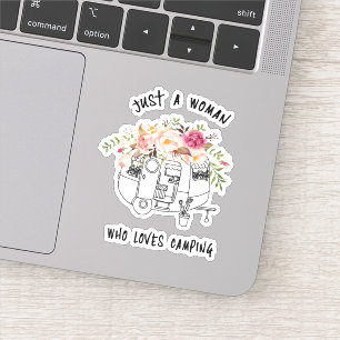 Her Cute Little Camping Trailer