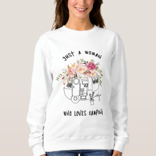 Her Cute Little Camping Trailer Sweatshirt