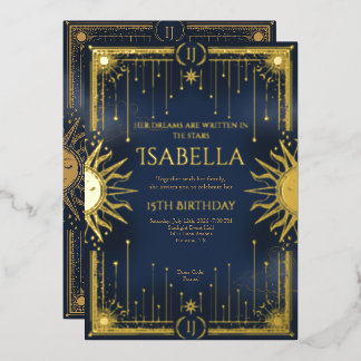 Her dreams are written in the stars