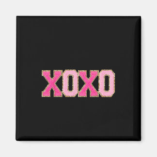 Her Embroidered Crewneck Xoxo Valentine Day  Magnet