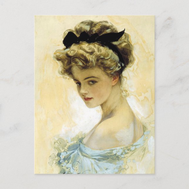 Her Eyes Were Made to Worship Postcard (Front)