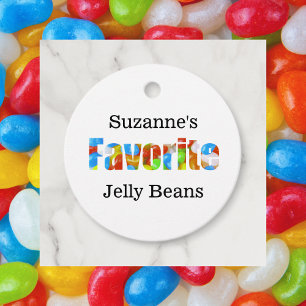 Her Favourite Jelly Beans Shower Favour Tag