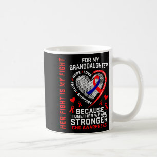 Her Fight Granddaughter Chd Awareness Heart Diseas Coffee Mug