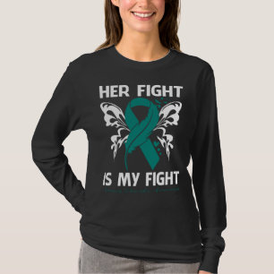 Her Fight Is My Fight ANXIETY DISORDER AWARENESS B T-Shirt