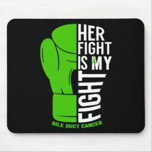 Her Fight Is My Fight Bile Duct Cancer Awareness 1 Mouse Mat