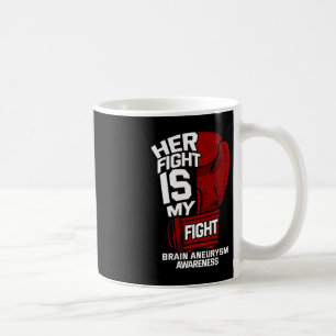 Her Fight Is My Fight Brain Aneurysm Awareness Sup Coffee Mug