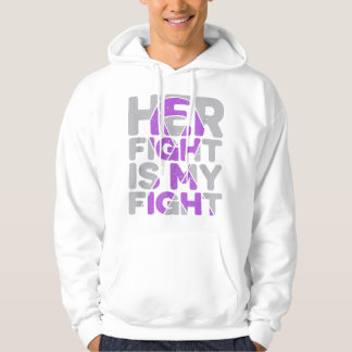 Her Fight is My Fight Chrons Disease Ribbon Hoodie