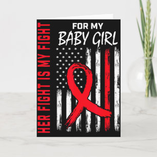 Her Fight Is My Fight Daughter Heart Disease Aware Card