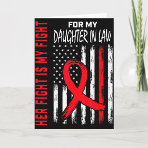 Her Fight Is My Fight Daughter In Law Heart Diseas Card
