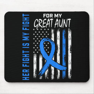 Her Fight Is My Fight Diabetes Awareness Shirt Gre Mouse Mat