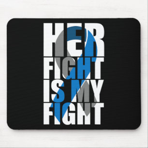 Her fight is my fight Diabetes Mouse Mat