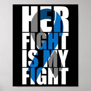 Her fight is my fight Diabetes Poster
