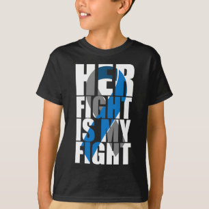 Her fight is my fight Diabetes T-Shirt