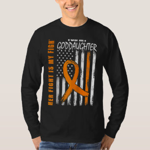 Her Fight Is My Fight Goddaughter Leukaemia Awaren T-Shirt