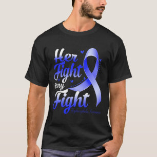 Her Fight Is My Fight Hydrocephalus Awareness Warr T-Shirt