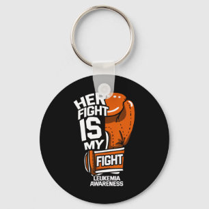 Her Fight Is My Fight Leukaemia Awareness Blood Ca Key Ring