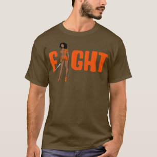 Her Fight Is My Fight Leukemia Melanin Warrior Awa T-Shirt