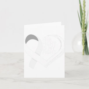 Her Fight Is My Fight Lung Cancer Awareness Month Card