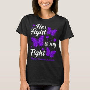 Her Fight Is My Fight Migraine Headache Awareness T-Shirt