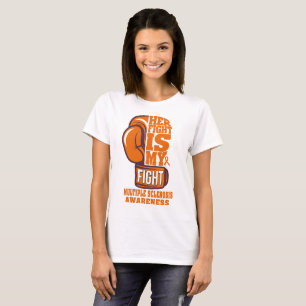 Her Fight is My Fight Multiple Sclerosis Support T-Shirt