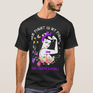 Her Fight Is My Fight Turner Syndrome Awareness T-Shirt