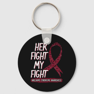 Her Fight Is My Fight Ws Williams–beuren Williams  Key Ring