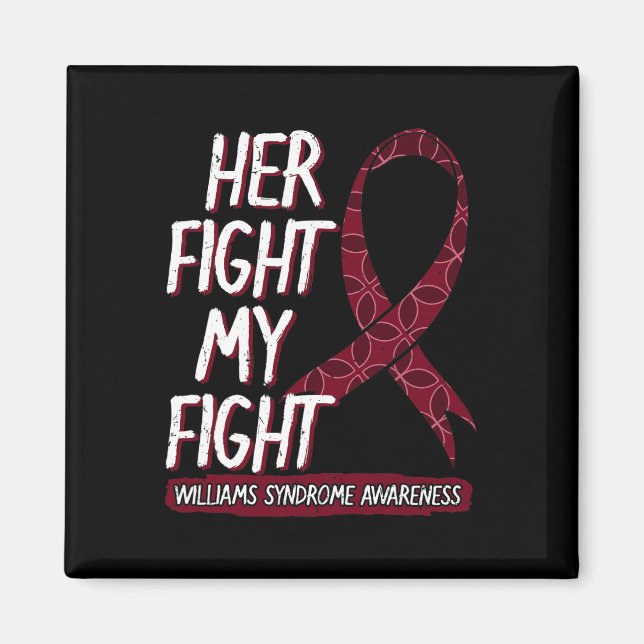 Her Fight Is My Fight Ws Williams–beuren Williams  Magnet (Front)