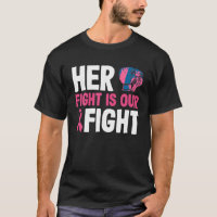 Her Fight Is Our Fight Boxing Glove Breast Cancer 