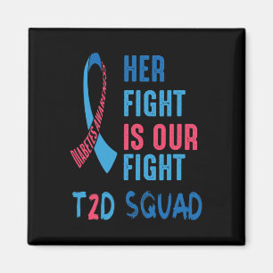 Her Fight Is Our Fight Diabetes Awareness Day T2d Magnet