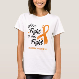 Her Fight is our Fight Leukaemia Awareness T-Shirt