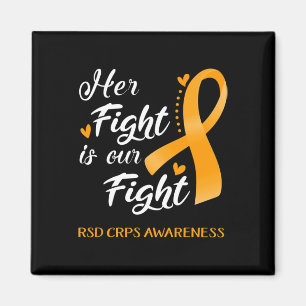 Her Fight Is Our Fight Rsd Crps Awareness Magnet