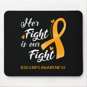 Her Fight Is Our Fight Rsd Crps Awareness Mouse Mat