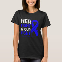 Her Fight Is Our My Fight ALOPECIA AWARENESS Ribbo