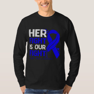 Her Fight Is Our My Fight CHILD ABUSE AWARENESS Ri T-Shirt