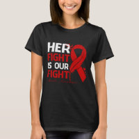 Her Fight Is Our My Fight STROKE AWARENESS Ribbon 