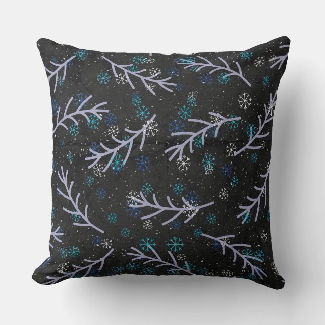 Her Four Seasons – Winter Pattern Cushion (Front)