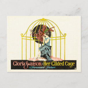 Her Gilded Cage (Paramount, 1922) Postcard