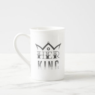 Her King Bone China Mug